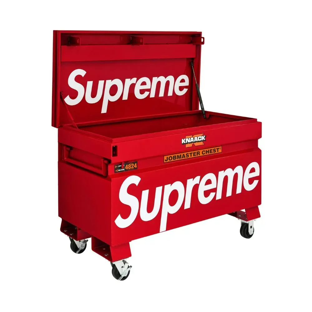 Knaack x Supreme Baú De Ferramentas Jobsite Chest Red SS26-W9 - Droper