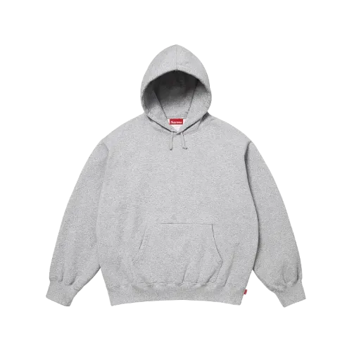 Moletom Supreme Satin Appliqué Heather Grey SS26-W9 - Droper