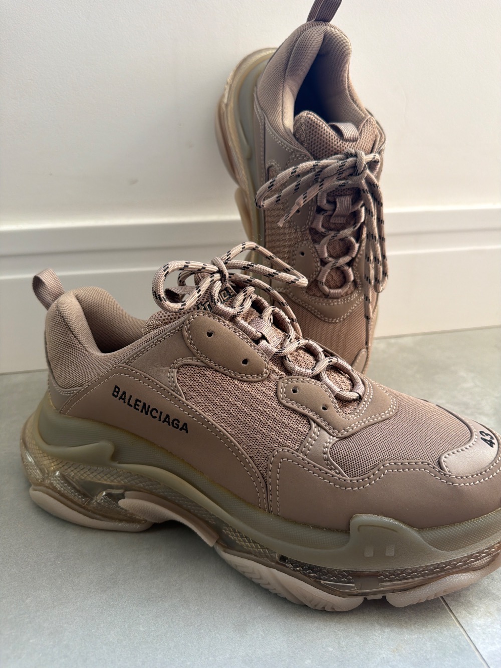 Balenciaga Triple S Brown Black