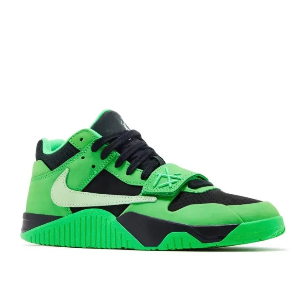 Travis Scott x Jordan Jumpman Jack TR Green Spark — 43, Novo