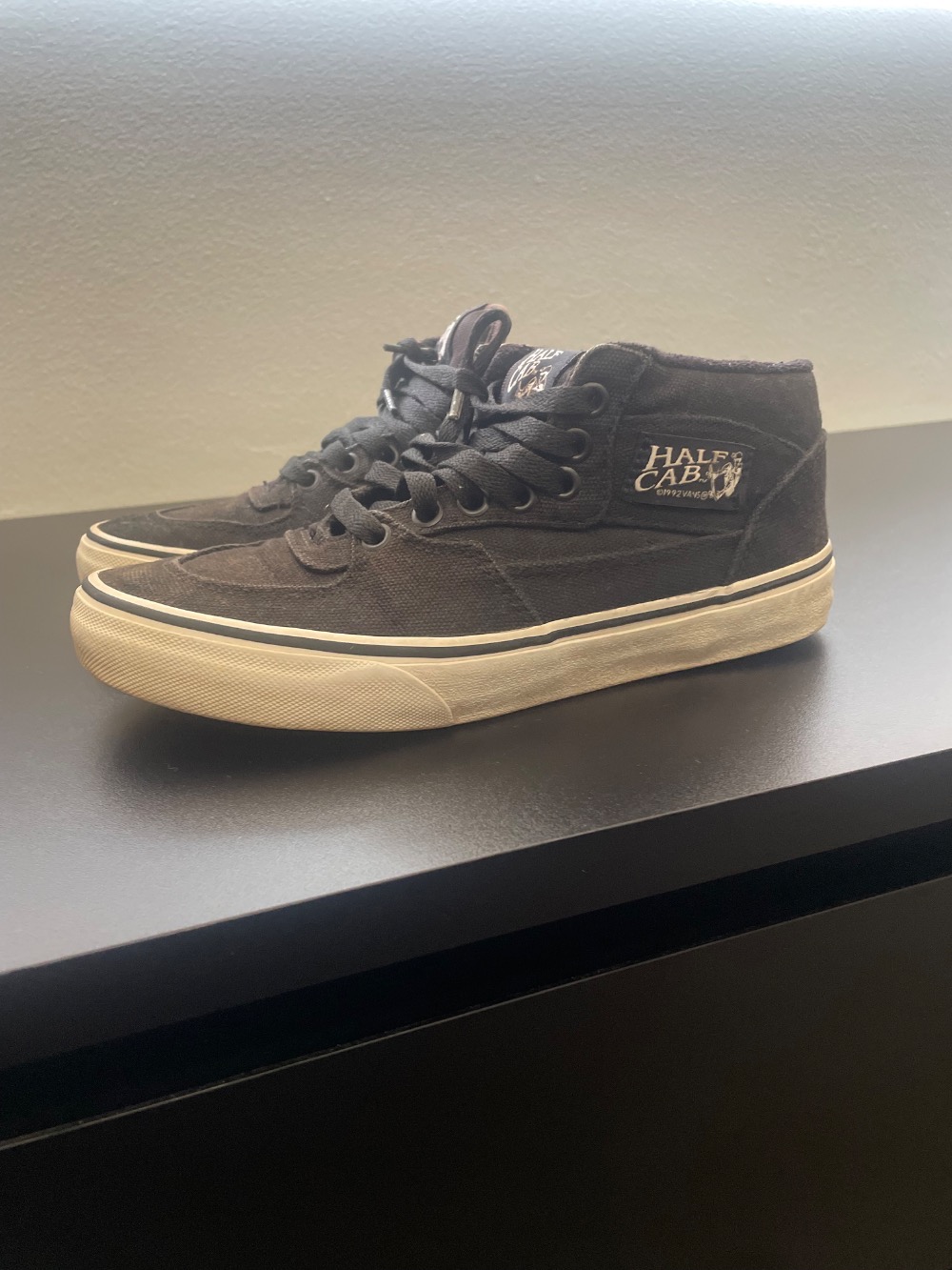 Vans Half Cab Black White