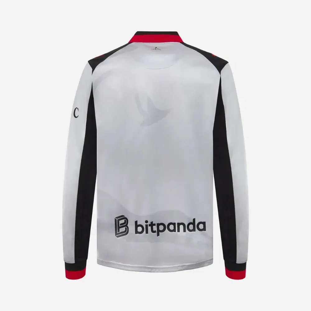 AC Milan x Slam Jam x Puma Camiseta Long Sleeve Jersey Silver 2025