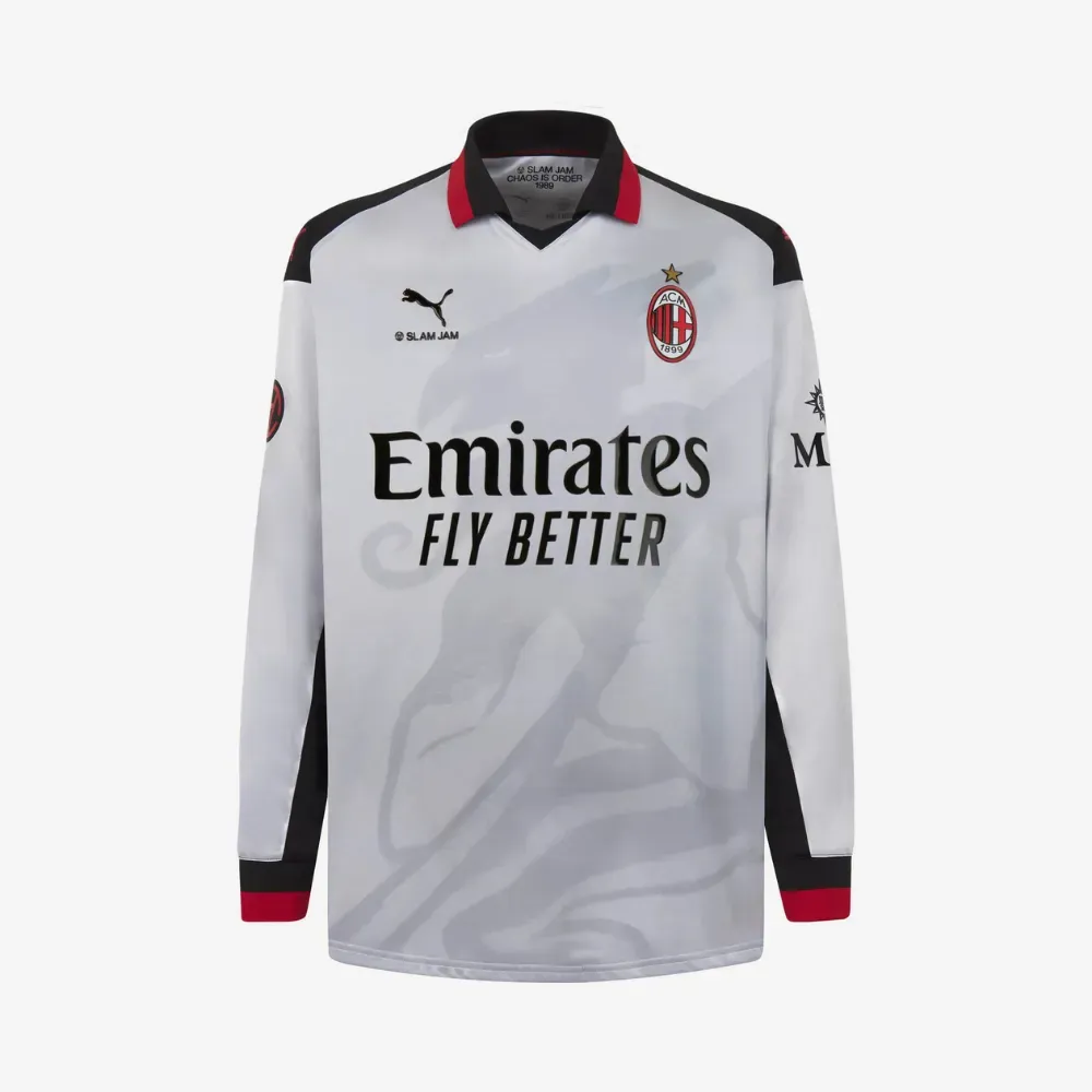 AC Milan x Slam Jam x Puma Camiseta Jersey Silver Limited Edition