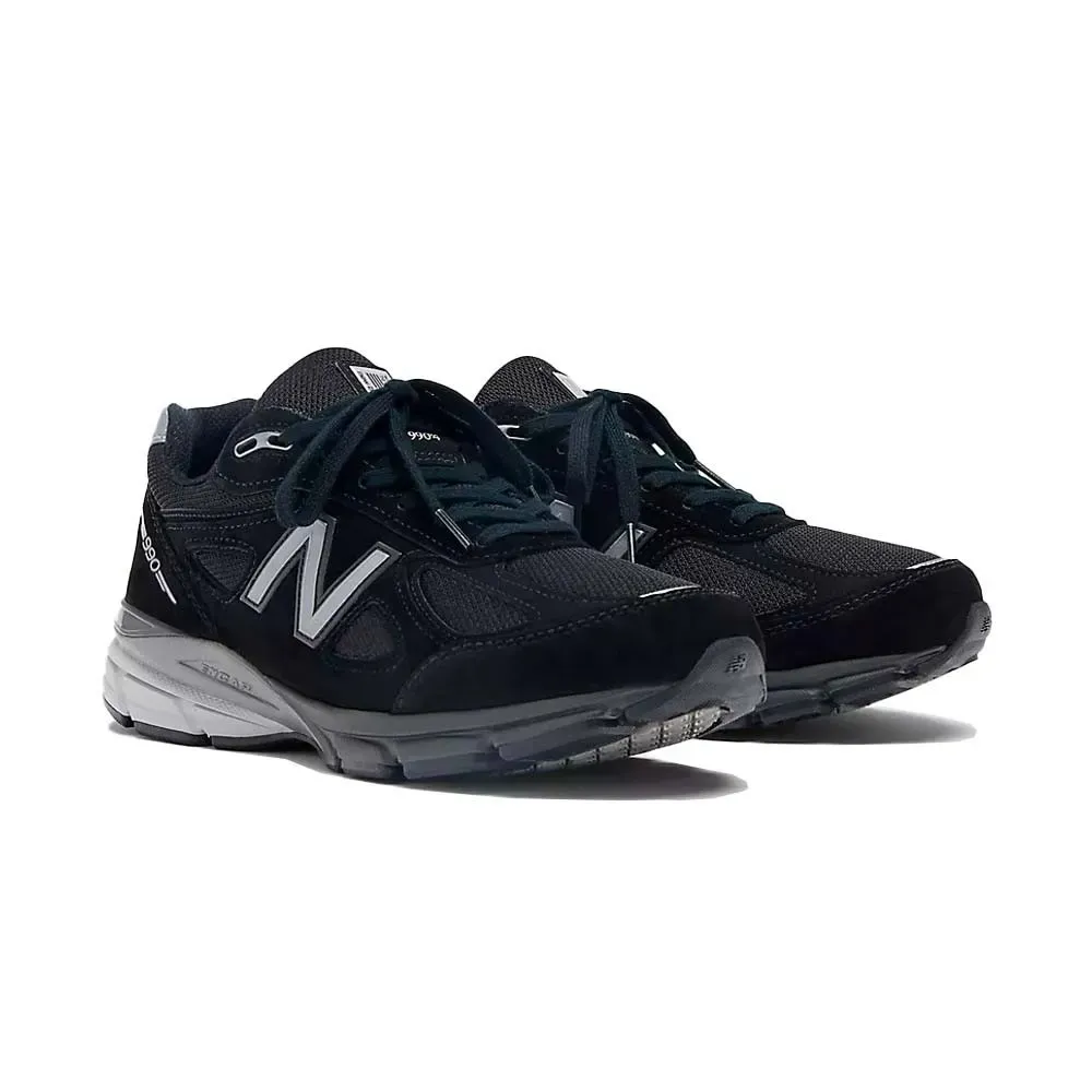 New Balance 990v4 Made in USA Black Silver - Droper