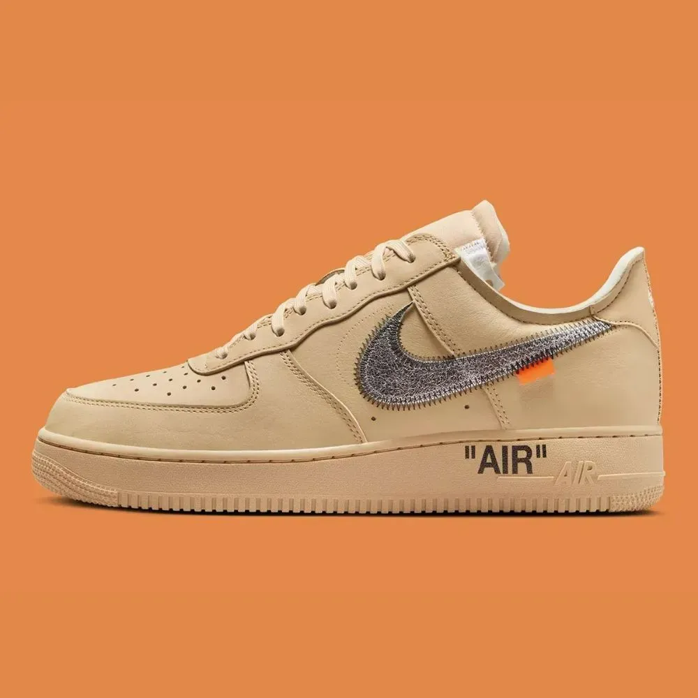 Off-White x Nike Air Force 1 Low Sesame - Droper