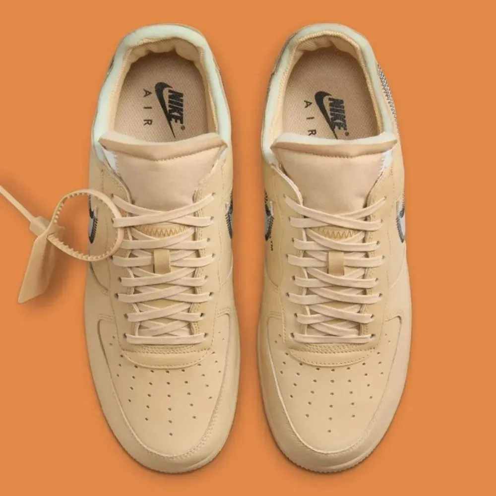 Off-White x Nike Air Force 1 Low Sesame - Droper