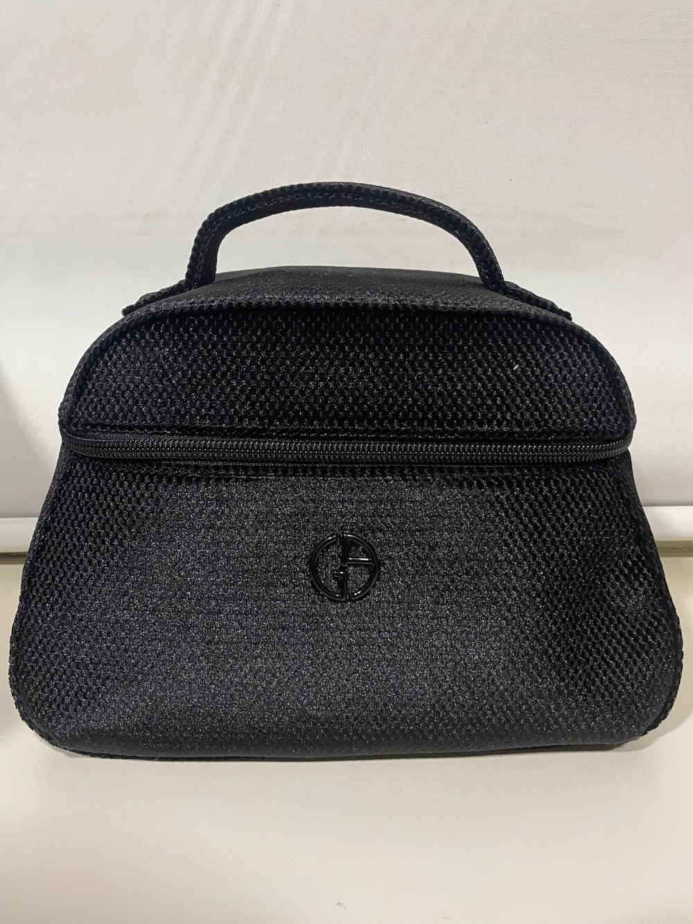 Necessaire Giorgio Armani Beauty Tipo Maleta Preta Nova