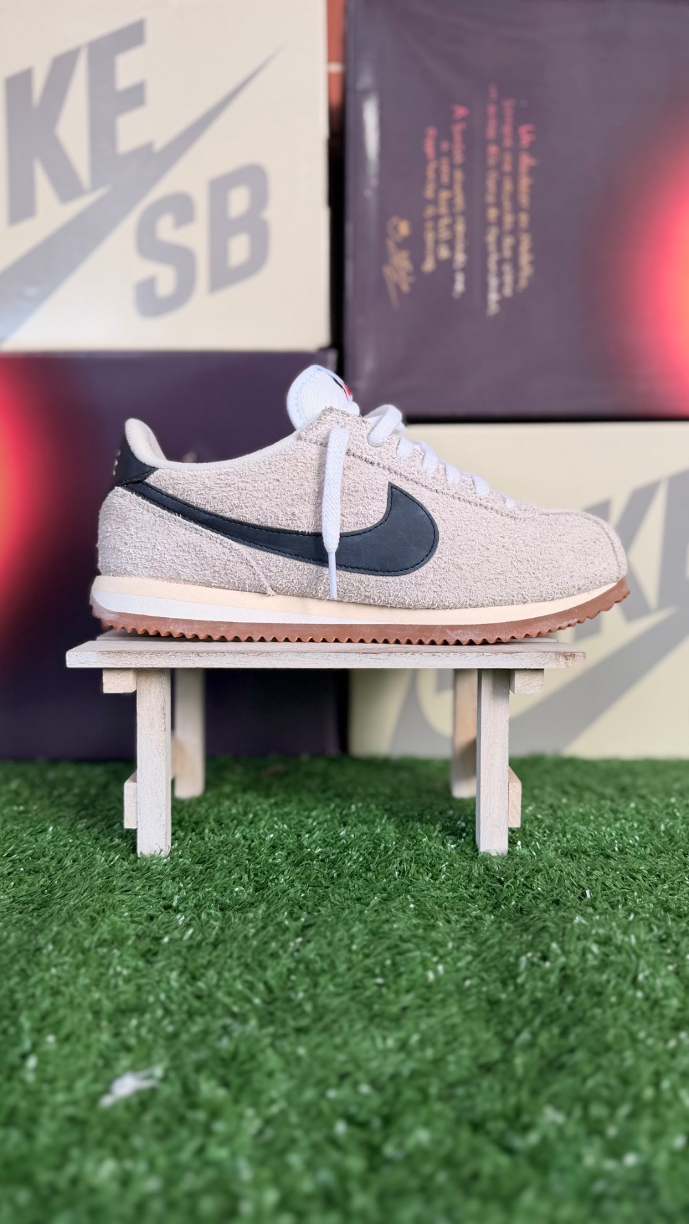 Nike Cortez Vintage Suede Summit White