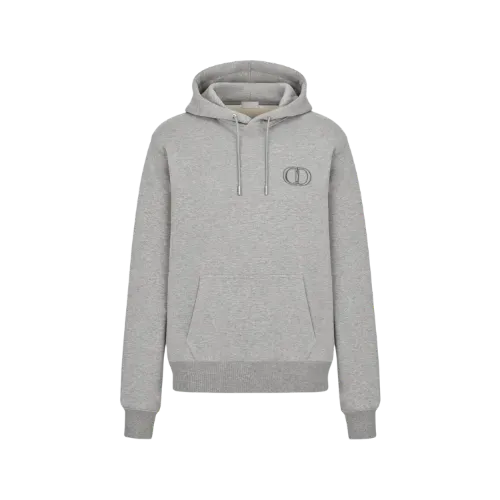 Moletom Dior CD Icon Cotton Fleece Gray