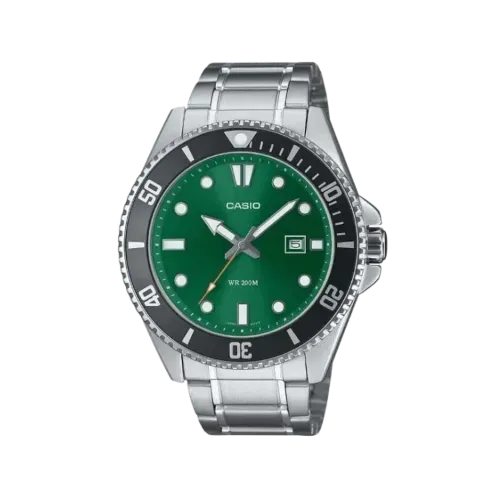 Relógio Casio Duro 200M Green 44,2 mm