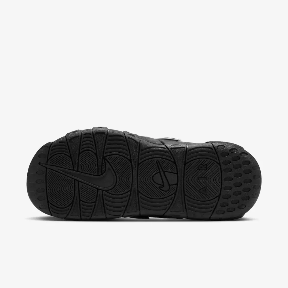 Nike Air More Uptempo Slide Black - Droper