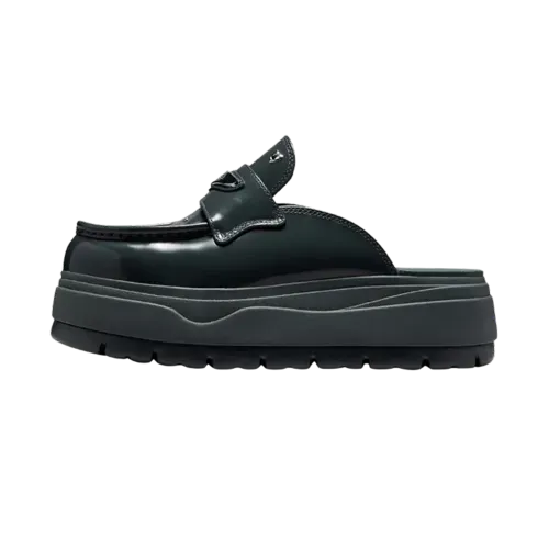 靴 AIR JORDAN MULE BLACK/LLIC SILVER Air Jordan Mule SE Anthracite Metallic Silver - Droper