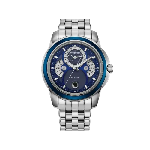 Relógio Citizen Moon Phase Calendrier Salmon 41,8mm - Droper