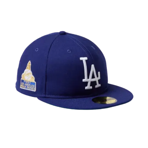 Boné New Era 59FIFTY MLB World Series Los Angeles Dodgers Blue