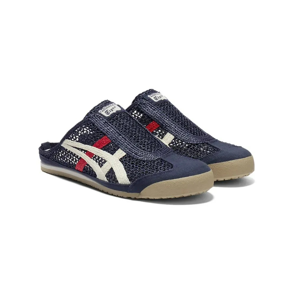 Onitsuka Tiger Mexico 66 Sabot Iron Navy Cream — 37 / 38 / 39 / 40 / 41 / 42 / 43, Novo