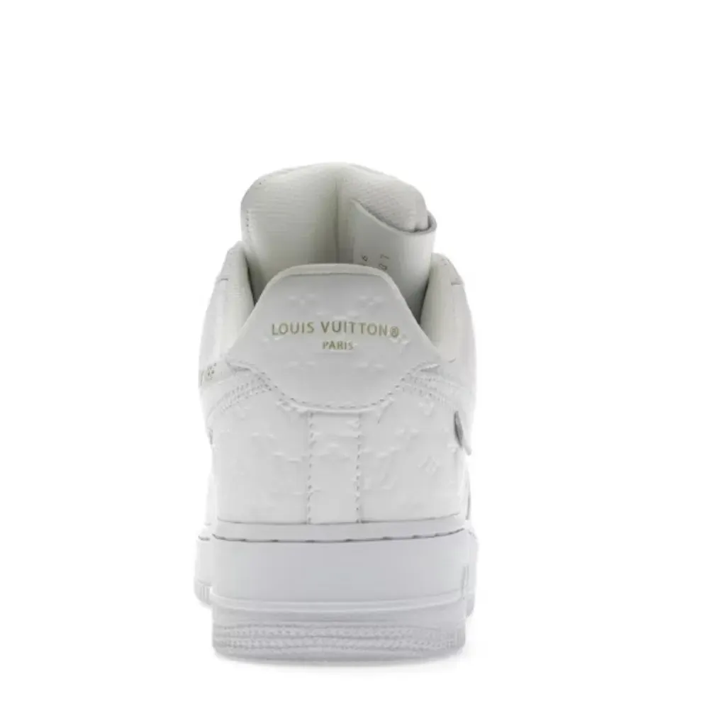 Louis Vuitton x Nike Air Force 1 Low By Virgil Abloh White - Droper