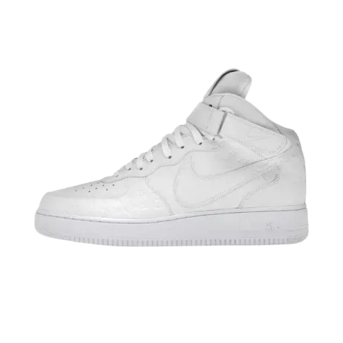 Louis Vuitton x Nike Air Force 1 Mid By Virgil Abloh White