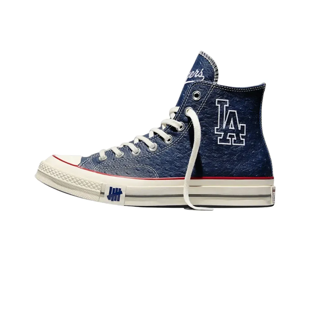 Undefeated x Dodgers x Converse Chuck 70 Navy foto 3