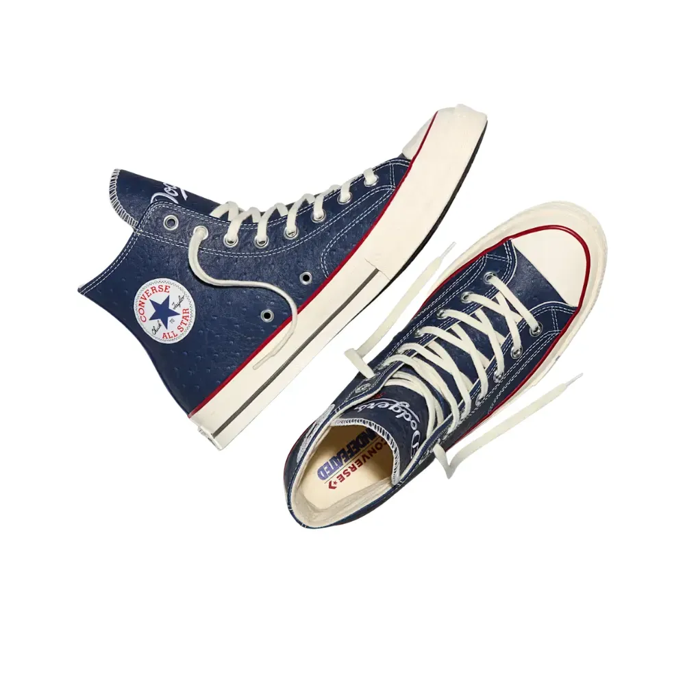 Undefeated x Dodgers x Converse Chuck 70 Navy foto 4