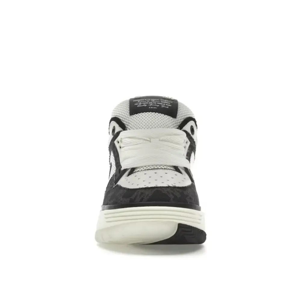 Amiri MA-1 Black Quad Monogram Print - Droper