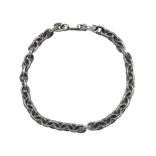Bracelete Chrome Hearts Silver Paperchain - Droper