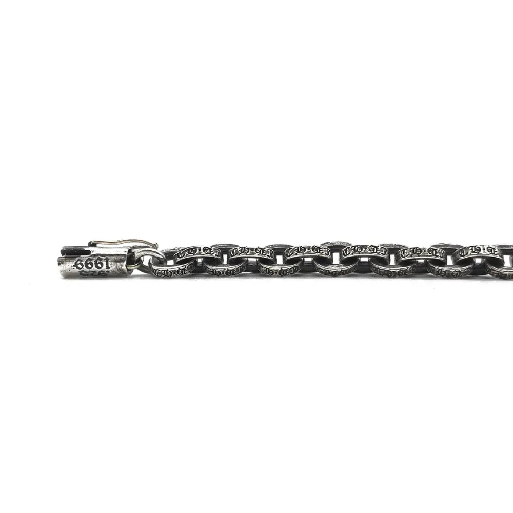 アクセサリー Chrome Hearts Paper Chain BraceletSilver Bracelete Chrome Hearts Silver Paperchain - Droper