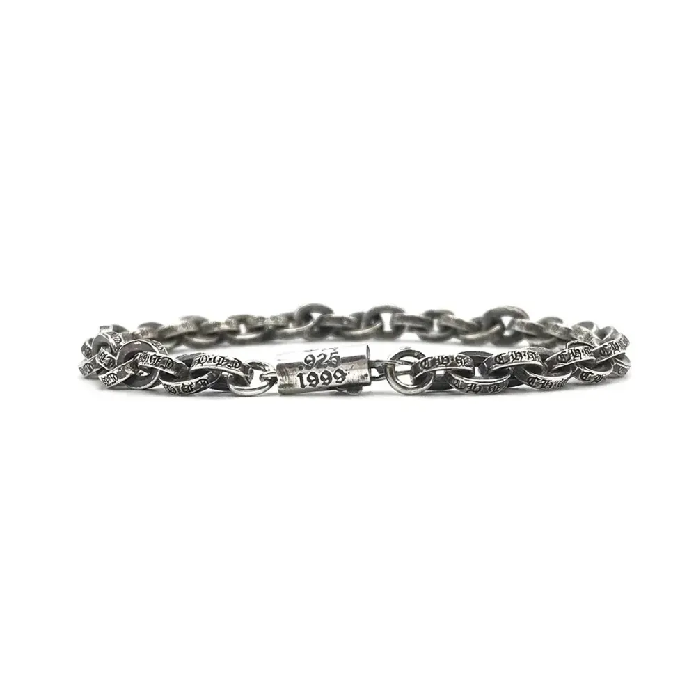 Bracelete Chrome Hearts Silver Paperchain - Droper