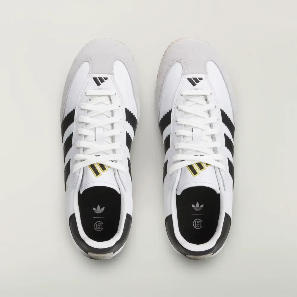 CLOT x adidas Samba Edison Chen Cloud White Core Black - Droper