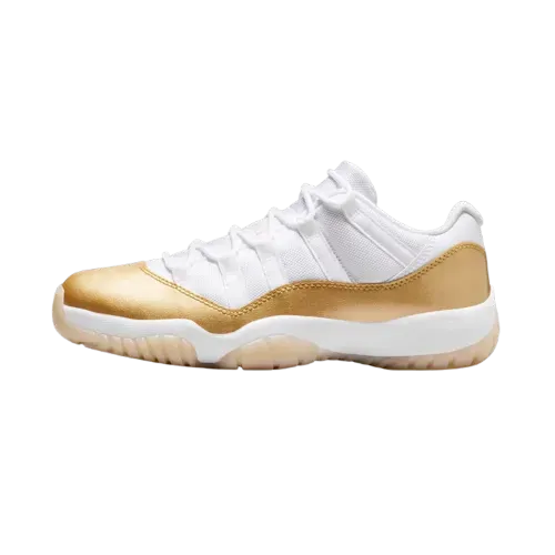 Air Jordan 11 Low Mother's Day White Metallic Gold