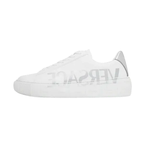Versace Greca White Silver