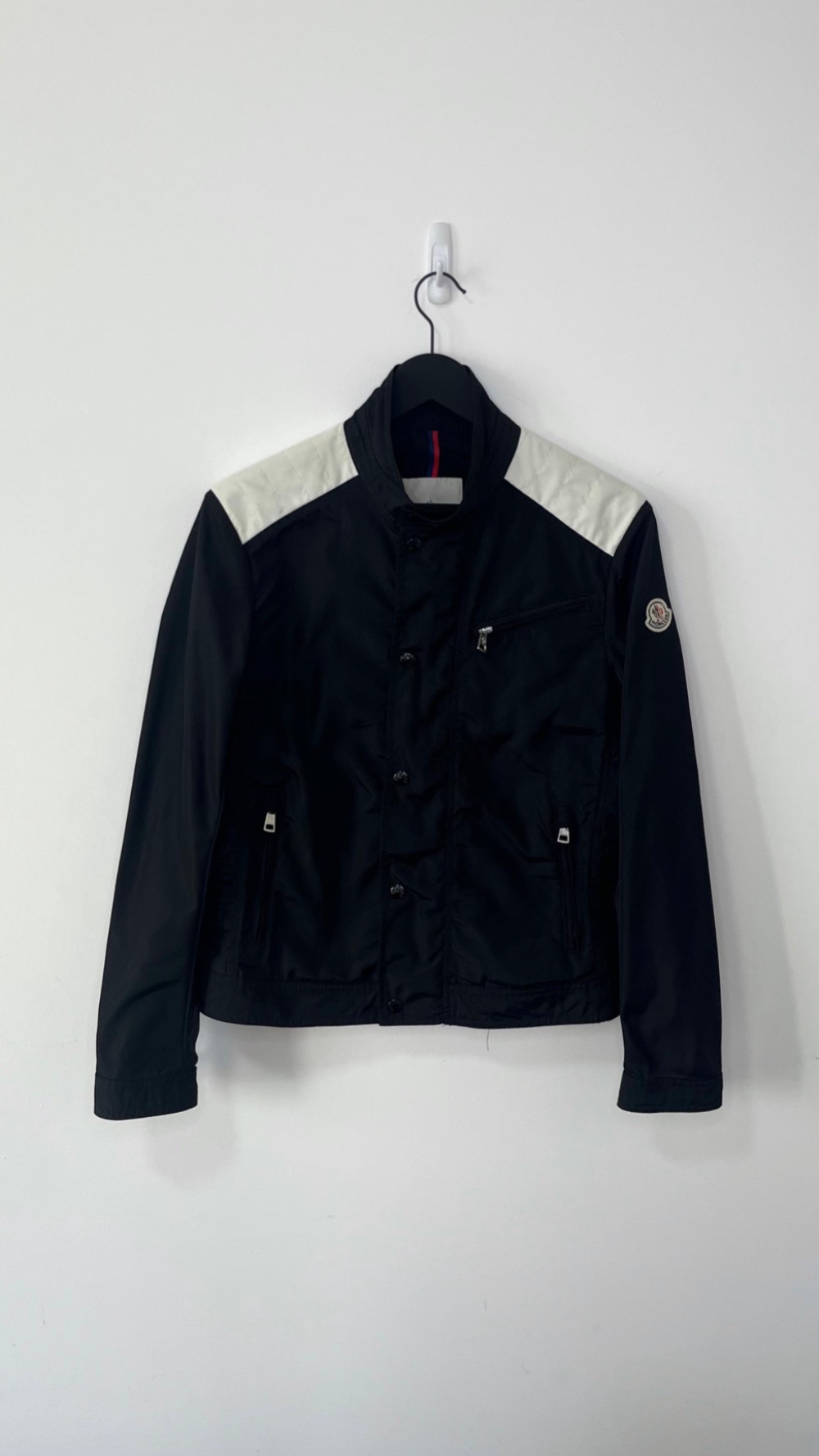 Jaqueta Moncler Vintage Biker Black