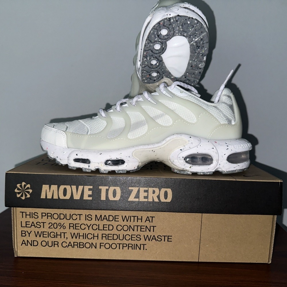 Nike Air Max Terrascape Plus White Pure Platinum — 37 / 38 / 39 / 39.5 / 40 / 40.5 / 41 / 42 / 42.5 / 43 / 43.5 / 44, Novo
