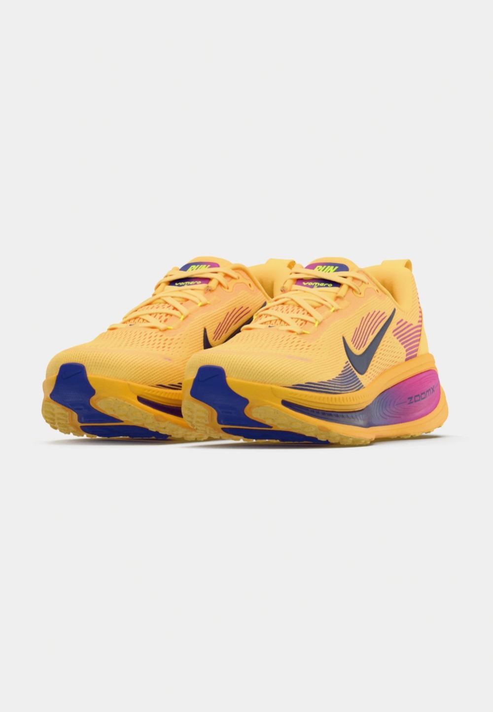 Nike Vomero 18 Pulse Laser Orange Hyper Violet Blue Void — 45, Novo