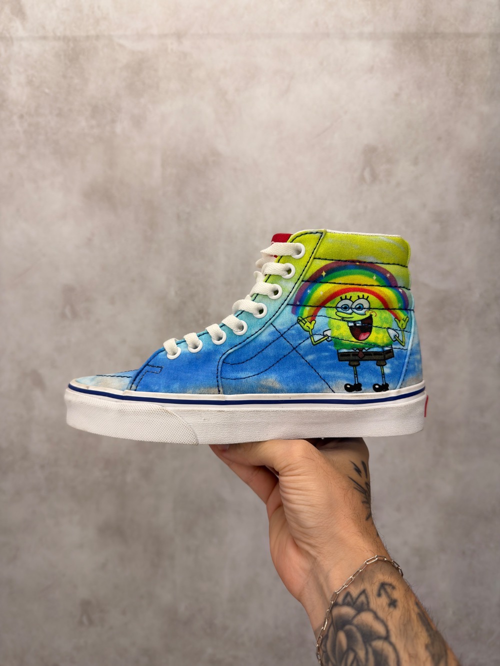 Spongebob SquarePants x Vans Sk8-Hi Imagination Blue