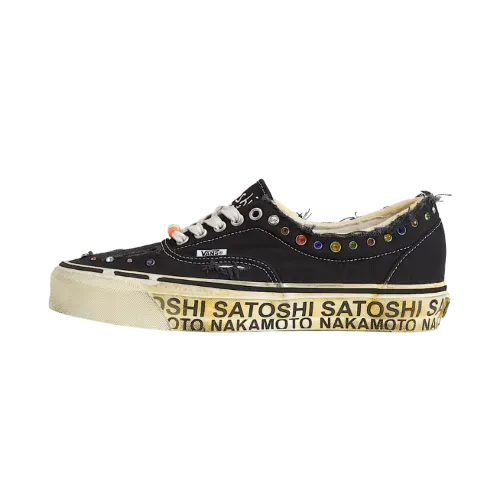 Satoshi Nakamoto x Vans Era 95 Gems Black - Droper