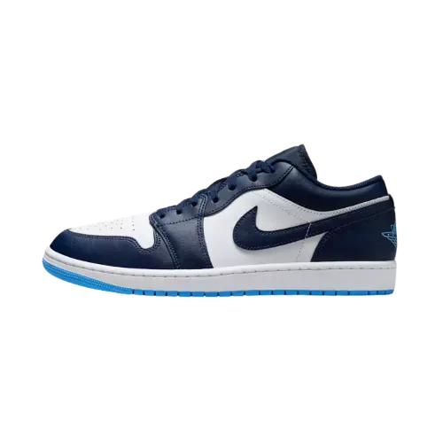 Air Jordan 1 Low Midnight Navy White University Blue