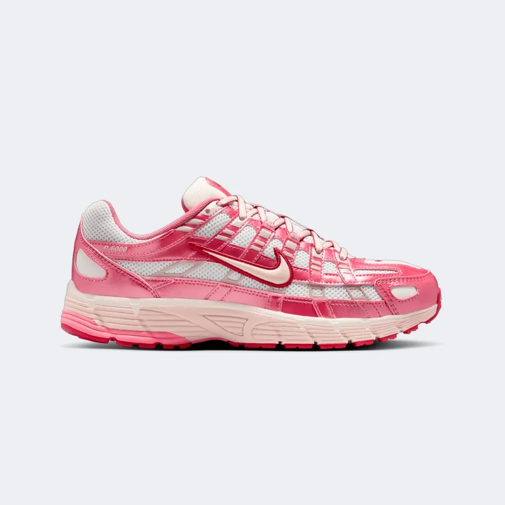 Nike P-6000 White Silt Red Peony — 34 / 36 / 37 / 38 / 39, Novo