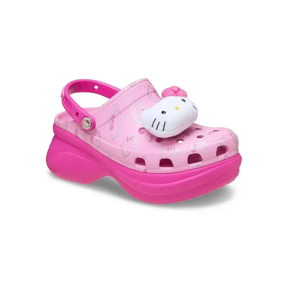Hello Kitty x Crocs Classic Bae Clog Pink Feminino — 34 / 35 / 36 / 37 / 38 / 39 / 40, Novo