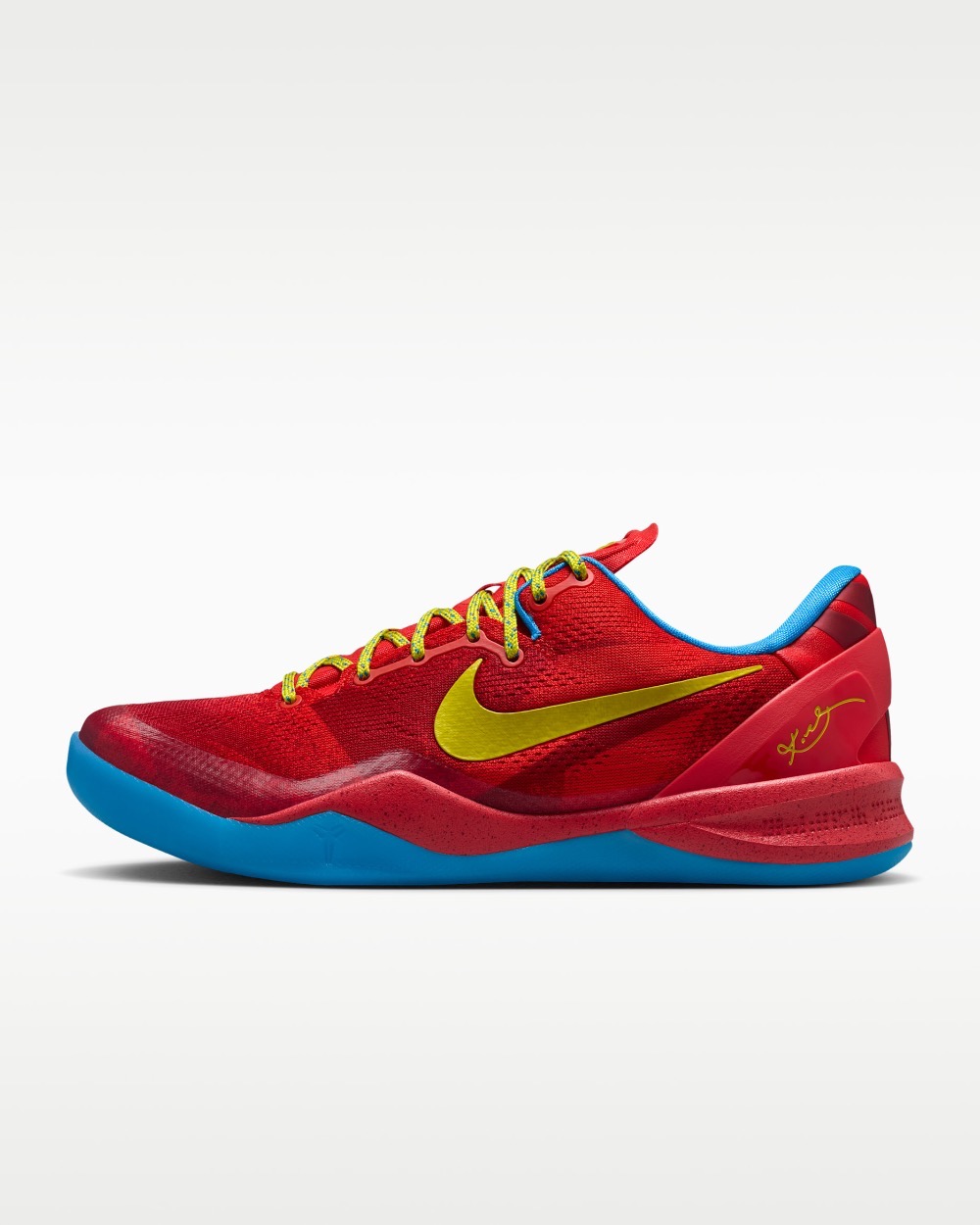 Nike Kobe 8 Protro Year of the Horse Light Crimson Vivid Blue — 39 / 39.5 / 40 / 40.5 / 41 / 42 / 42.5 / 43 / 43.5 / 45 / 47, Novo
