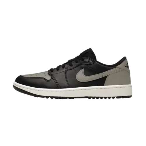 Air Jordan 1 Retro Low Golf Shadow Black Medium Grey Sail