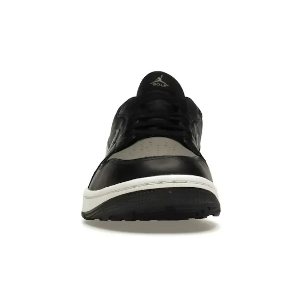 Air Jordan 1 Retro Low Golf Shadow Black Medium Grey Sail - Droper