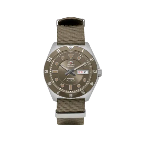 Relógio Orient 3 Stars Sport Land Brown 39 mm