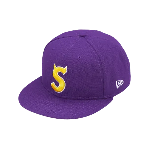 New Era x Supreme Boné Devil S Logo Purple SS26-W10 - Droper