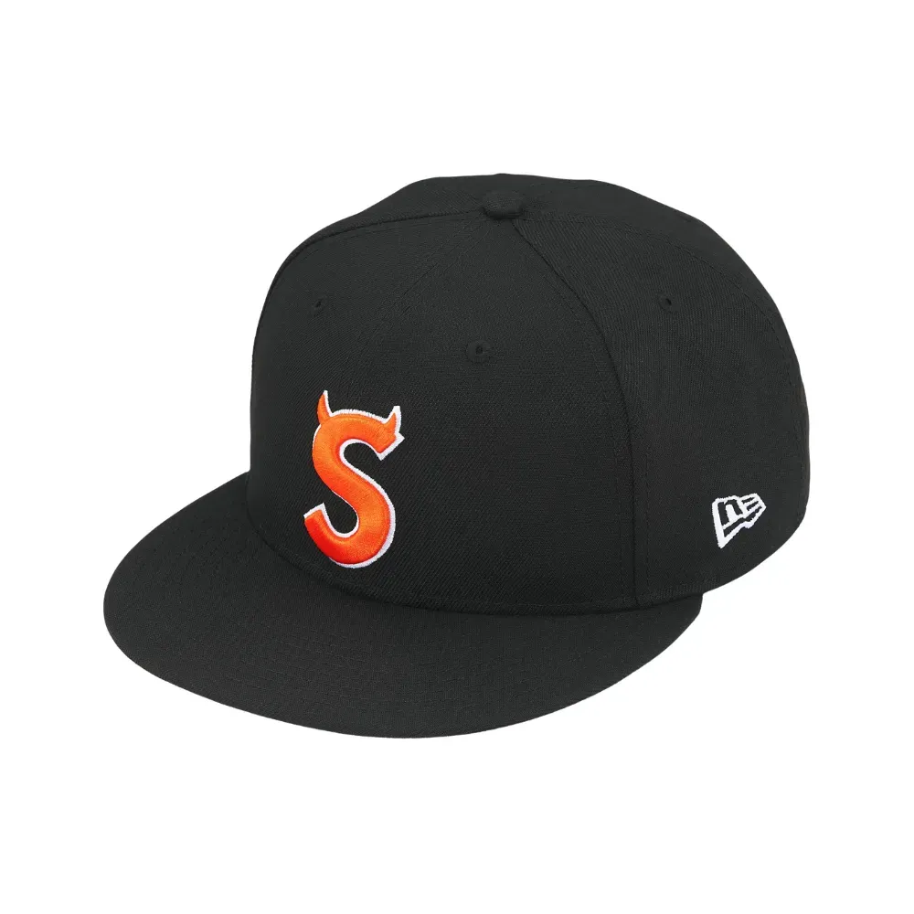 【新品】Supreme NewEraDevil S Logo New Era x Supreme Boné Devil S Logo Black SS26-W10 - Droper