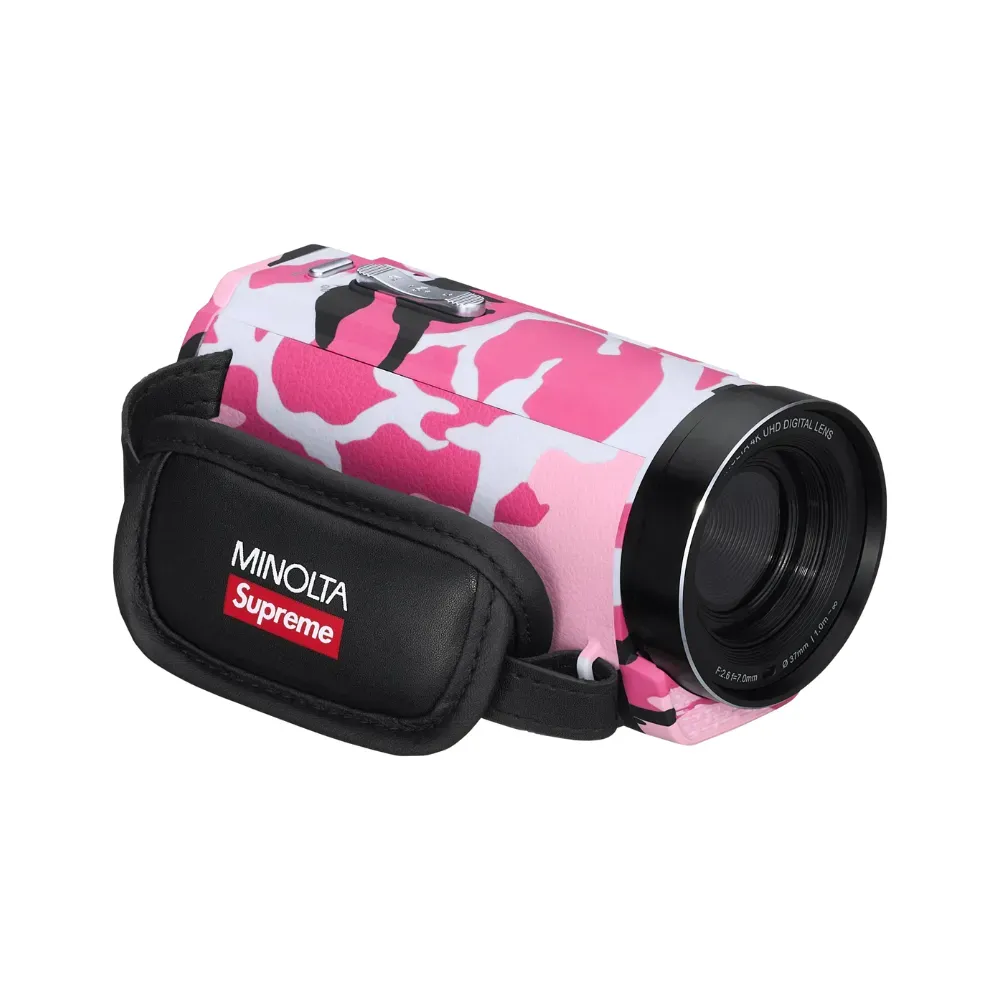 Minolta x Supreme Câmera MN4K300WP Waterproof Pink Camo SS26-W10