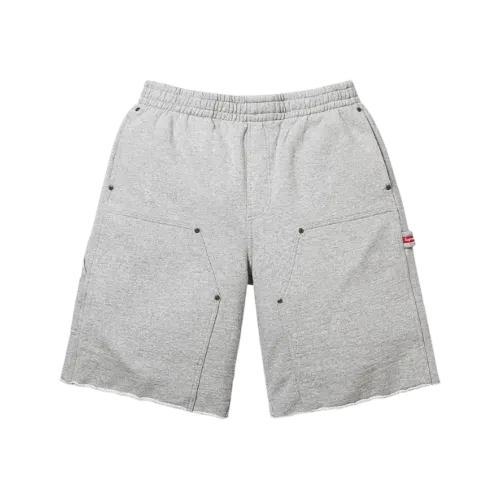 Shorts Supreme Double Knee Painter Heather Grey SS26-W10 - Droper