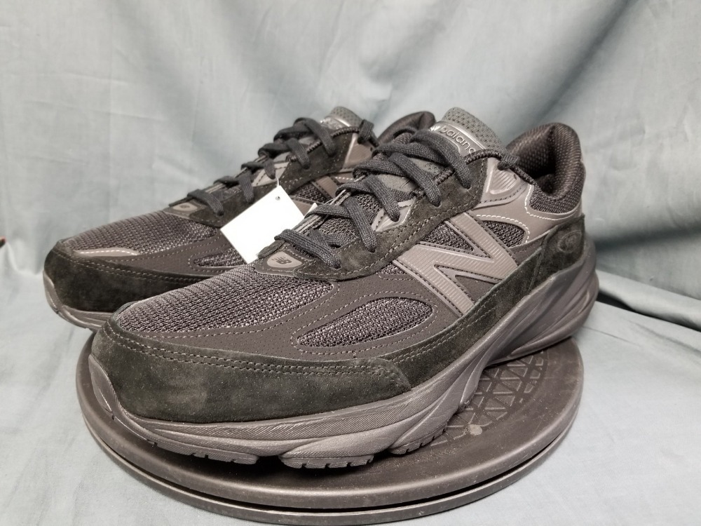 New Balance Made in USA 990v6 Black — 38 / 39 / 39.5 / 40 / 40.5 / 41 / 42 / 42.5 / 43 / 44, Novo