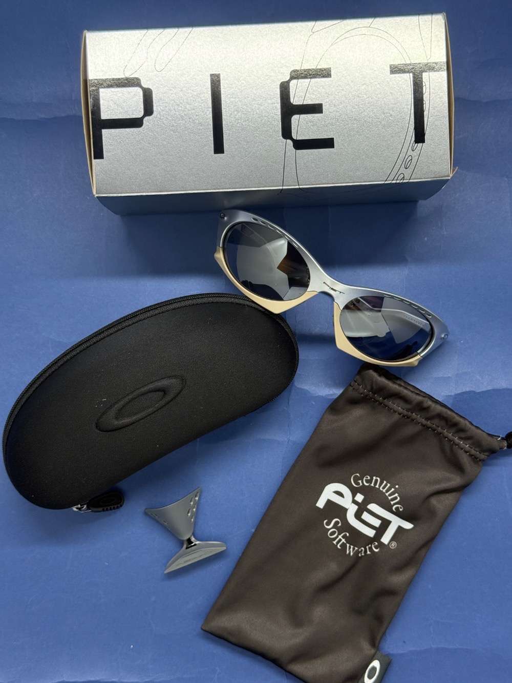 Piet x Oakley Óculos Plantaris Antique Silver