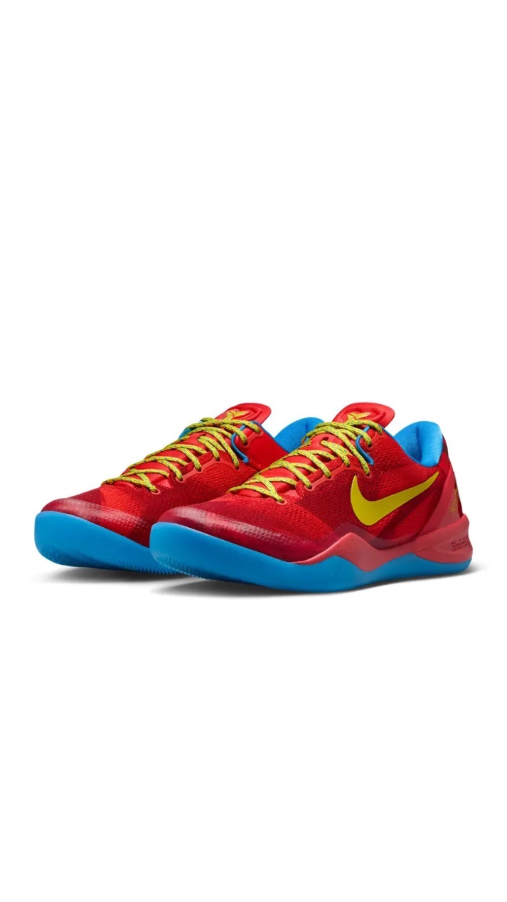 Nike Kobe 8 Protro Year of the Horse Light Crimson Vivid Blue — 38 / 39 / 40 / 41 / 42 / 43, Novo