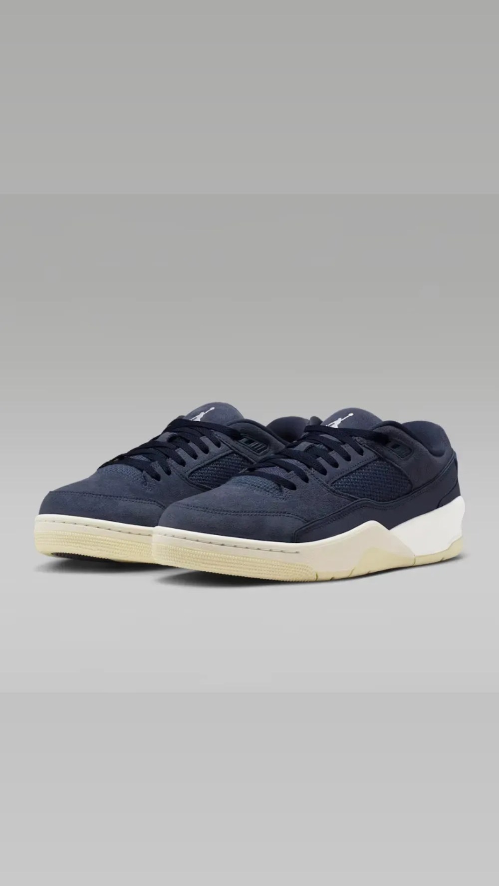 Jordan Flight Court Obsidian Coconut Milk — 38 / 39, Novo